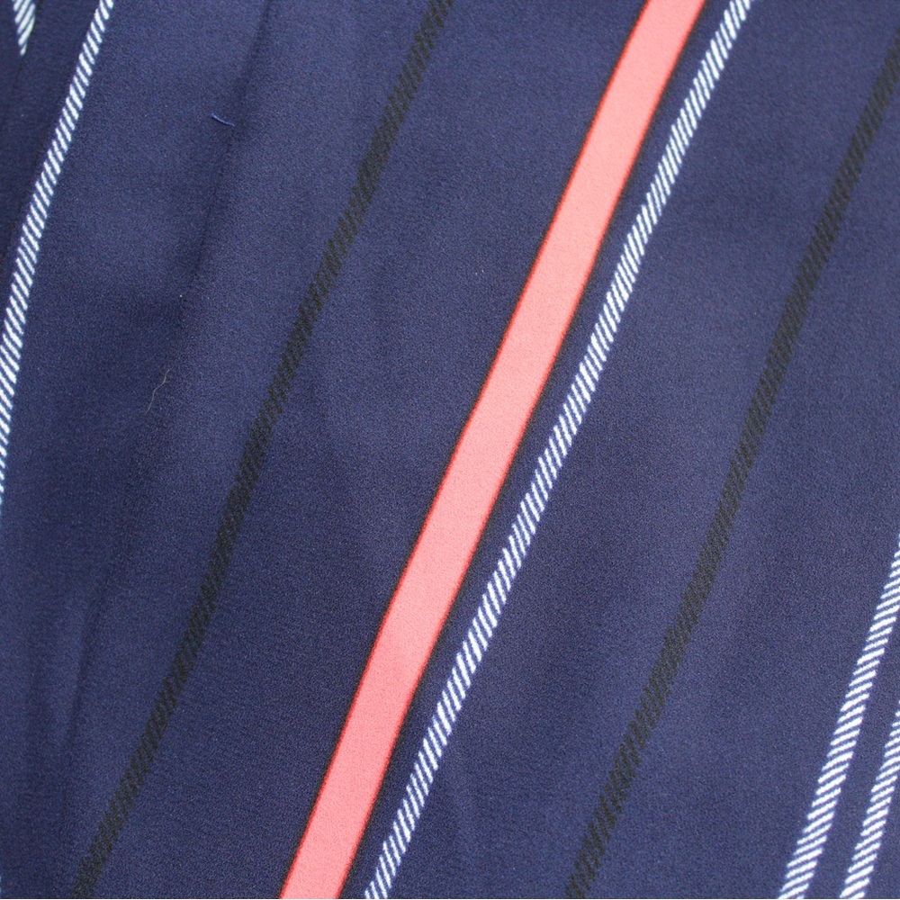 NWOT Express Navy Striped Pants with Accents - 14 - Picture 7 of 9